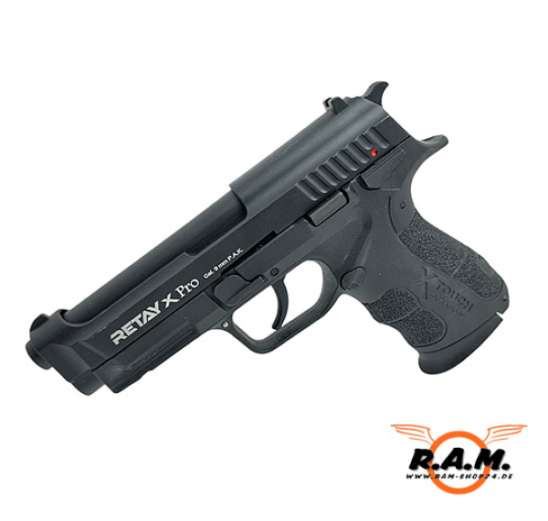 Schreckschusspistole RETAY X PRO Black 9mm PA Knall
