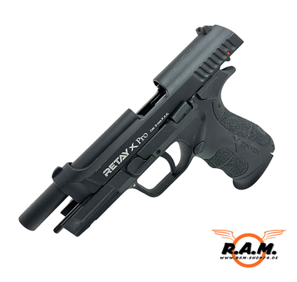 Schreckschusspistole RETAY X PRO Black 9mm PA Knall