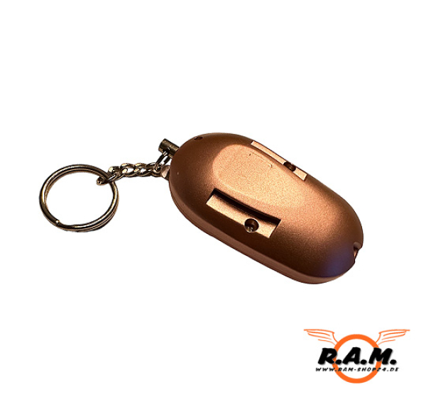 Taschenalarm inkl. LED rosé, max. 120dB