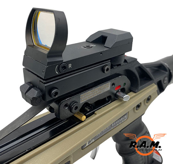 Armbrust Cobra RX 130 lbs im Set inkl. Red Dot Pistolengriff Sling und 6 Carbon Pfeile