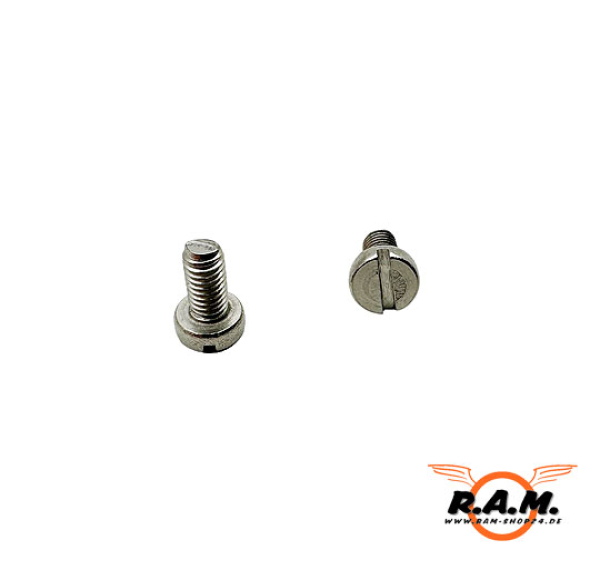 Colt SAA Griffschalen Schrauben EDELSTAHL (Schlitz), 2er Pack