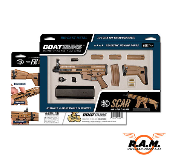 GOATGUNS Modell FN SCAR-L TAN (Set)