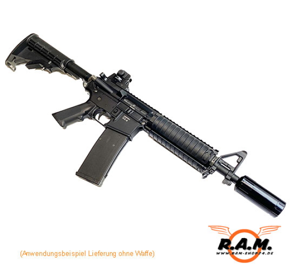 F-Schalldämpfer cal. 0.43 für TM4 und baugleich (14mm CCW Gewinde)