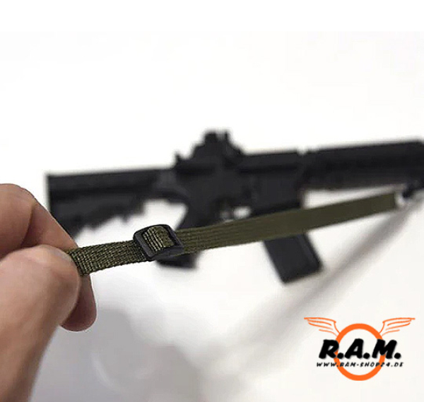 GOATGUNS - Miniatur Sling, oliv
