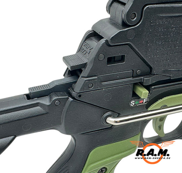Repetierarmbrust Sobek Ultimate Edition schwarz/grün **SET**