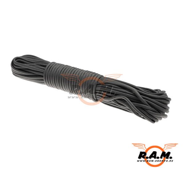 Paracord Type III 550, 20m, grau "solid rock"