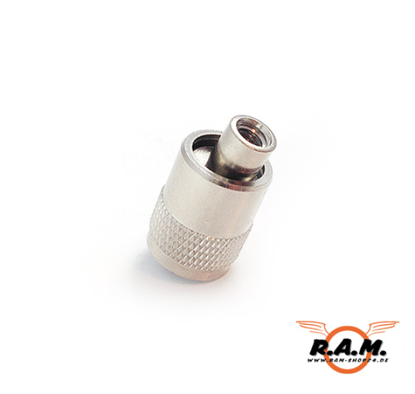 PL 259/RL,PL-Stecker, lang, 6mm für CB Funkgeräte