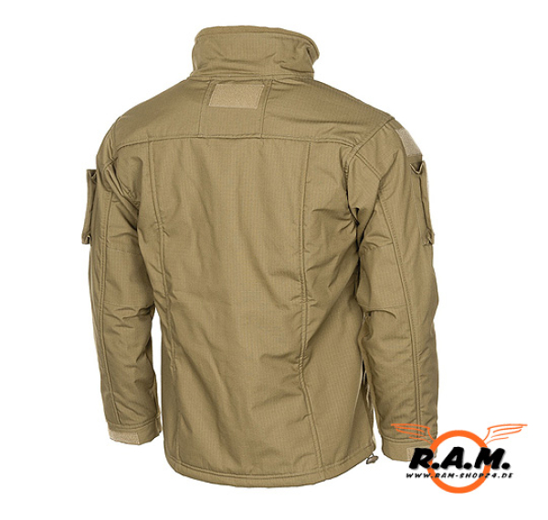 Fleecejacke Combat in coyote