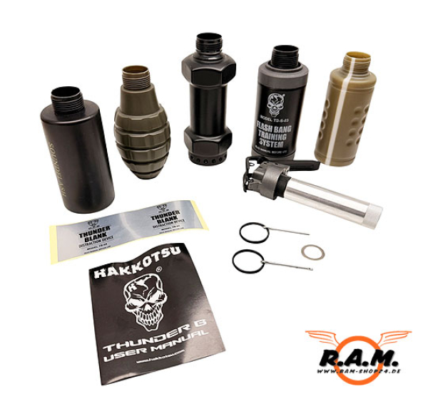 Thunder B Multi Airsoft Co2 Granate Pack – 5 Shells **Ready to Fire Set**