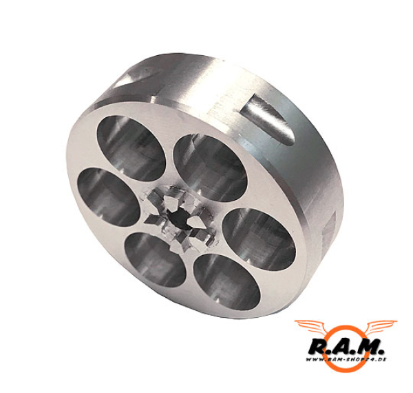 HDR50 Aluminium Tuning Ersatztrommel Silber cal. 0.50