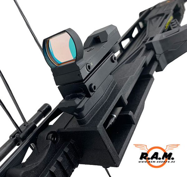 Whipshot Compound Repetierbogen set inkl. 6 Pfeilen und Red Dot