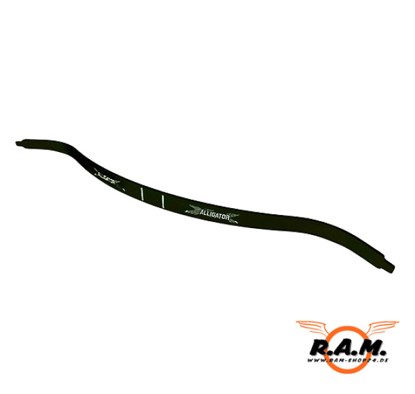 Man Kung Ersatzbogen für Alligator, schwarz