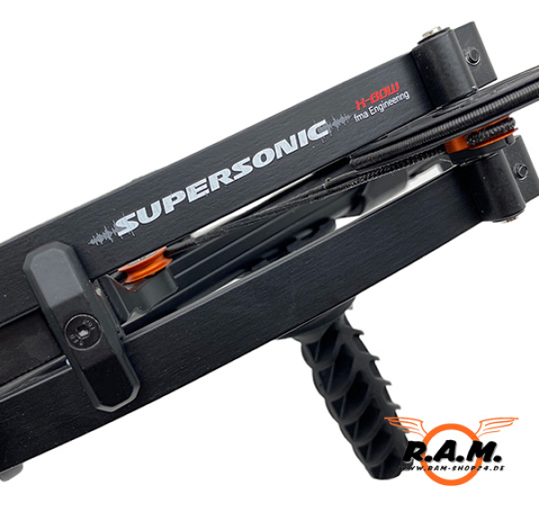 X-BOW FMA Supersonic REV XL - 120 lbs Armbrust Set mit Schaft und 3 Pfeilen
