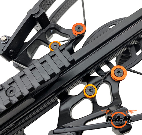 X-BOW FMA Supersonic REV XL - 120 lbs Armbrust Set mit Schaft und 3 Pfeilen