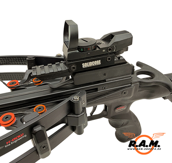 X-BOW FMA Supersonic REV XLULTIMATE HARDCORE EDITION plus Red Dot und 25 Pfeile
