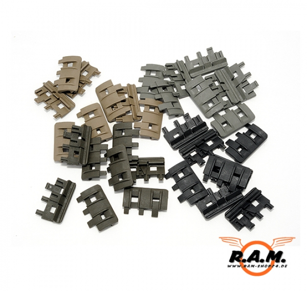 Low Profile Rail Panel - in Camo, 16 Stück (teilbar) !